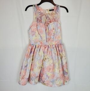 Do & be dress pastel multicolored floral print